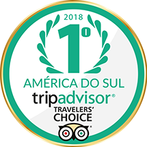 Prêmio número 1 América do sul Tripadvisor