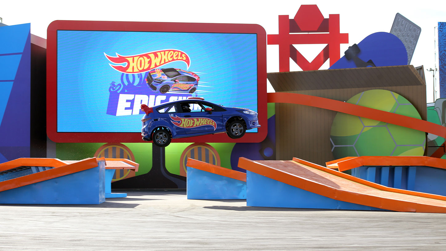 ASSISTA AO HOT WHEELS EPIC SHOW! UM ESPETÁCULO INCRÍVEL COM MANOBRAS, VELOCIDADE E  MUITA ADRENALINA!